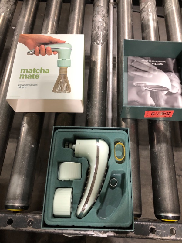 Photo 1 of Matcha Mate Electric Powered Bamboo Whisk - Traditional Whisking with Electronic Precision - Rechargeable Portable Matcha Tea Frother, Stirrer, Mixer, Making Machine Set Accessories Kit - Macha Gift