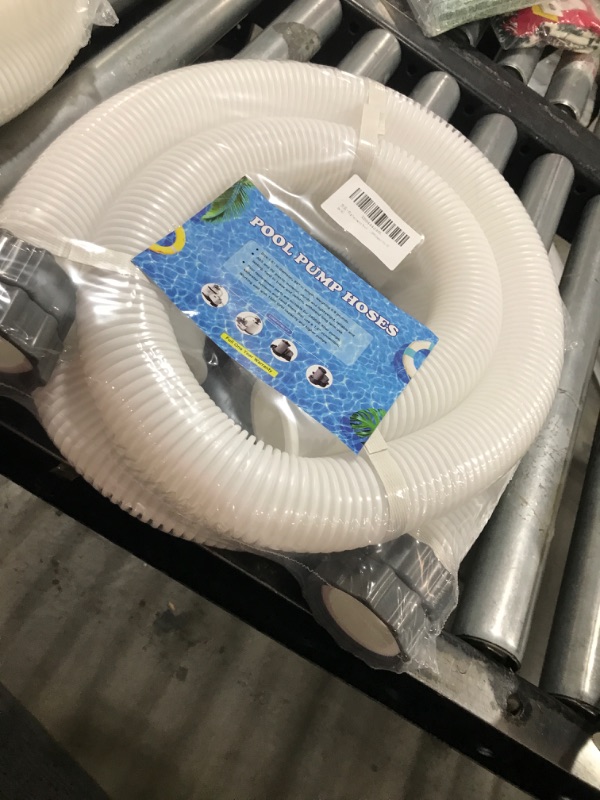 Photo 2 of 1.5 inch Replacement Pool Hose 59” Long for Pool Sand Filters & Saltwater Systems with 1,500 to 2,500 GPH Capacity (2 pack)