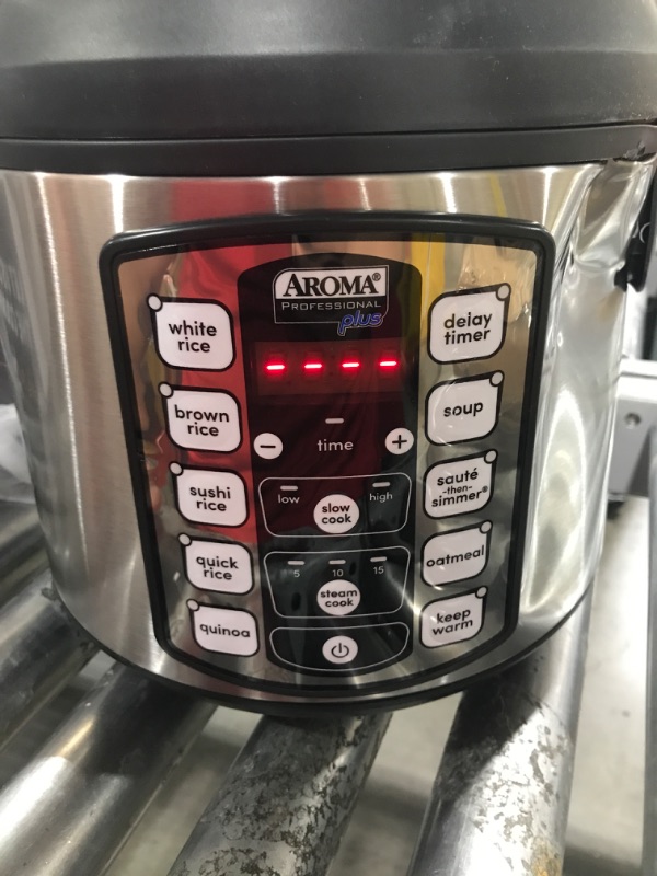 Photo 2 of Aroma ARC-5000SB Professional 20-Cup Digital Rice Cooker, Slow Cooker & Food Steamer