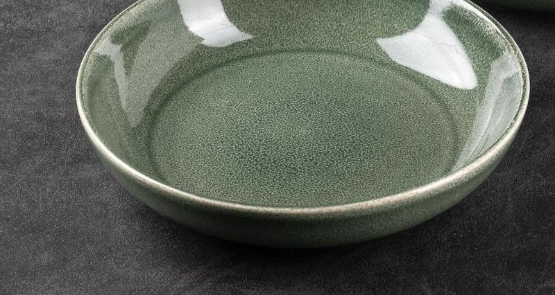 Photo 1 of AmorArc 8.5'' Large Ceramic Pasta Bowls Set, 36oz Stoneware Bowls Set of 4 for Kitchen, Reavtive Glaze Bowls-Microwave, Dishwasher Safe for Pasta,Salad,Oatmeal -Jade Green