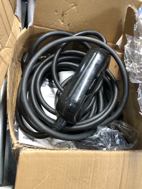 Photo 3 of ***(PARTS ONLY/ NO RETURNS OR REFUNDS/ SEE NOTES) ***
Tera Electric Vehicle Charger for Tesla: Level 1 & 2 J1772 32A 8A 110V 240V ETL Energy Star Wall Connector Dual Use EV Portable NEMA 14-50 & 5-15 Wi-Fi Enabled 25FT Cable with Holder P01