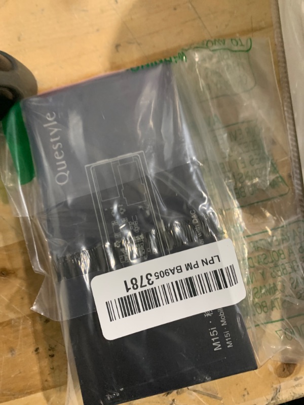 Photo 1 of Questyle M15i Headphone Amplifier [MFi Certified] Portable USB DAC Amps with 4.4mm and 3.5mm Dual Outputs Supports PCM 768kHz/DSD512 High Resolution Lossless for Smartphones/PC/Laptops