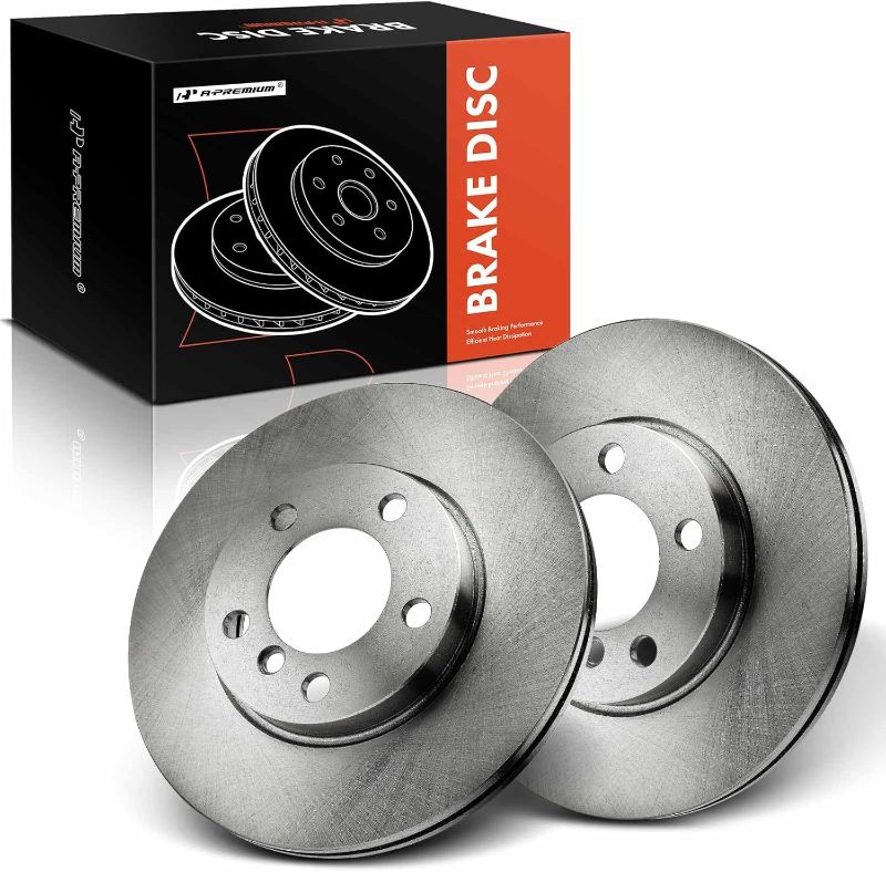 Photo 1 of -Premium 11.58 inch (294mm) Front Vented Disc Brake Rotors Compatible with Select Mini Models - Cooper Countryman 2011-2016, Cooper Paceman 2013-2016, 2-PC Set