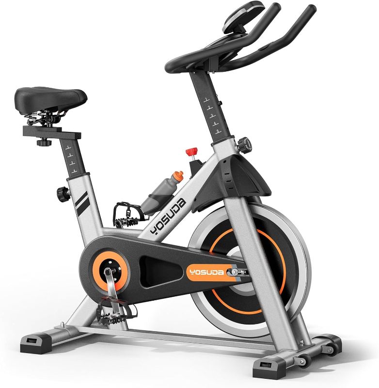 Photo 1 of (READ FULL POST) YOSUDA Indoor Cycling Bike Brake Pad/Magnetic Stationary Bike - Cycle Bike with Tablet Mount & Comfortable Seat Cushion
