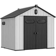 Photo 1 of * MINOR DAMAGE* Yitahome Intelligent Plastic Storage Shed 8x10ft