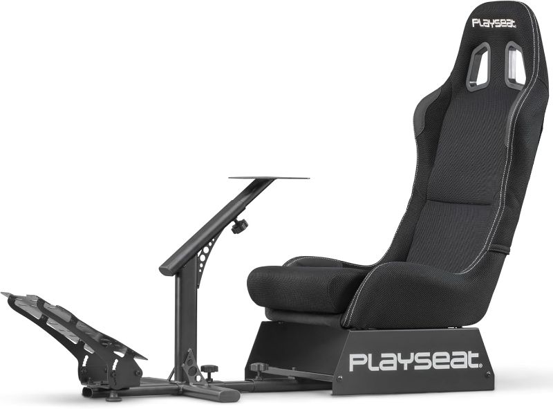 Photo 1 of Playseat Evolution Sim Racing Cockpit | Comfortable Racing Simulator Cockpit | Compatible with All Steering Wheels & Pedals on The Market | Supports PC & Console | Actifit Edition
