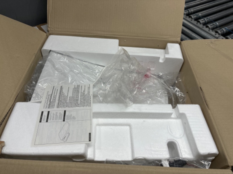 Photo 1 of Alpha Bidet GX Wave Bidet Toilet Seat in Elongated White Strong Spray Stainless Steel Nozzle 3 Wash Functions LED Nightlight Warm Air Dryer Oscillation and Pulse
