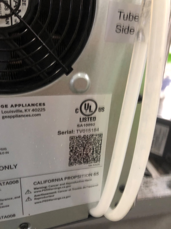 Photo 4 of * MISSING PARTS* GE Profile Opal 2.0 XL with 1 Gallon Tank, Chewable Crunchable Countertop Nugget Ice Maker, Scoop included, 38 lbs in 24 hours, Pellet Ice Machine with WiFi & Smart Connected, Stainless Steel Opal 2.0 + XL Side Tank Stainless Steel