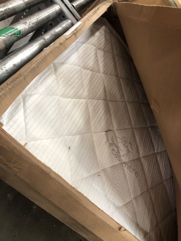 Photo 2 of * DIRTY NEEDS CLEANING* SEE PHOTOS* Dream On Me Twilight 5” 88 Coil Innerspring Crib and Toddler Mattress, Platinum Waterproof Vinyl Cover, Greenguard Gold & JPMA Certified, 10 Years Manufacture Warranty, Made in U.S.A, Removable Cover