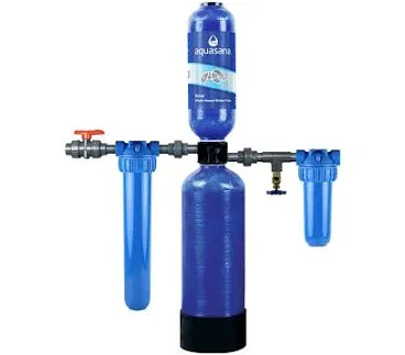 Photo 1 of **MISSING PARTS* Aquasana WH-1000-CS WS-STD-install House Filter Water Softener
