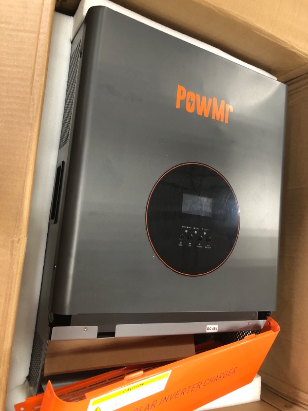 Photo 1 of Solar Inverter 5000W Low-Frequency Inverter 48V to 110V, Peak 15000W Power Inverter Built-in 120A MPPT Controller, fit for Lead-Acid Lithium Battery and Support Utility/Generator/Solar Charge