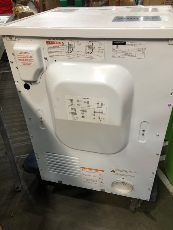 Photo 3 of ***(PARTS ONLY/ NON FUNCTIONAL/ NO RETURNS OR REFUNDS) ***
Equator 24" 220V Vented SENSOR Dryer 4cf/18lbs Touch Control DIGITAL