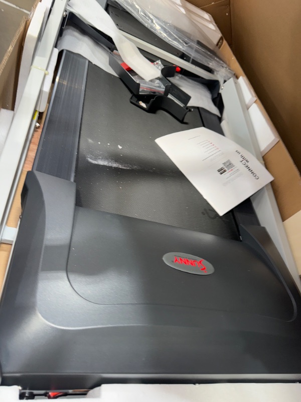 Photo 2 of *POWERS ON** Sunny Health & Fitness SF-T7515 Smart Treadmill with Auto Incline