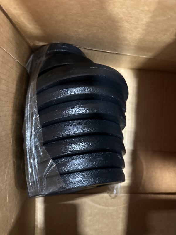 Photo 1 of 11PIECE OF WEIGHT PLATES 5LB X 7, 2.5LB X 2, 1.25X 2