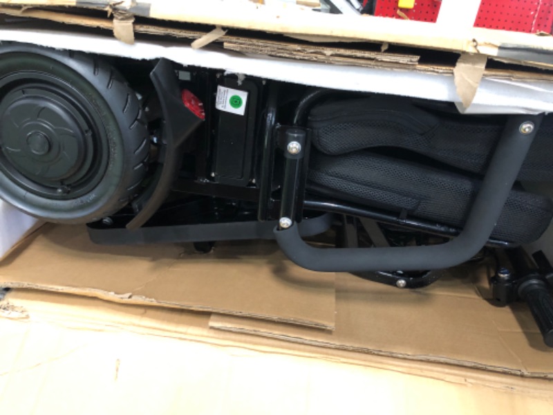 Photo 2 of ****PARTS ONLY **** MotoTec Folding Mobility Electric Trike 48v 700w Dual Motor Lithium Black