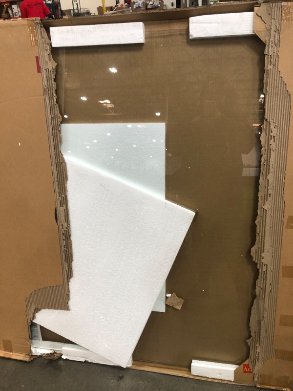Photo 1 of Lorell Tempered Glass Chairmat, 48" Width x 60" Depth x 0.25" Thickness, Clear, 1 Each
