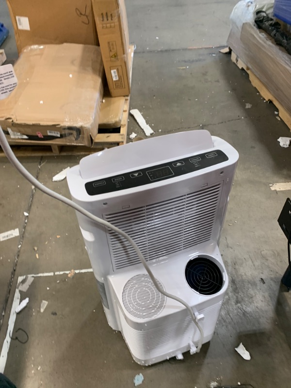 Photo 3 of ****MISSING MOST ACCESSORIES********SereneLife Small Air Conditioner Portable 14,000 BTU with Built-in Dehumidifier - Portable AC unit for rooms up to 650 sq ft - Remote Control, Window Mount Exhaust Kit