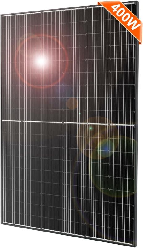 Photo 1 of 
DOKIO 400 Watt Solar Panels 10BB 12/24 Volt Solar Panel kit High Efficiency for Rooftop Portable Power Station Farm Yacht RV Camping and Other Off-Grid...