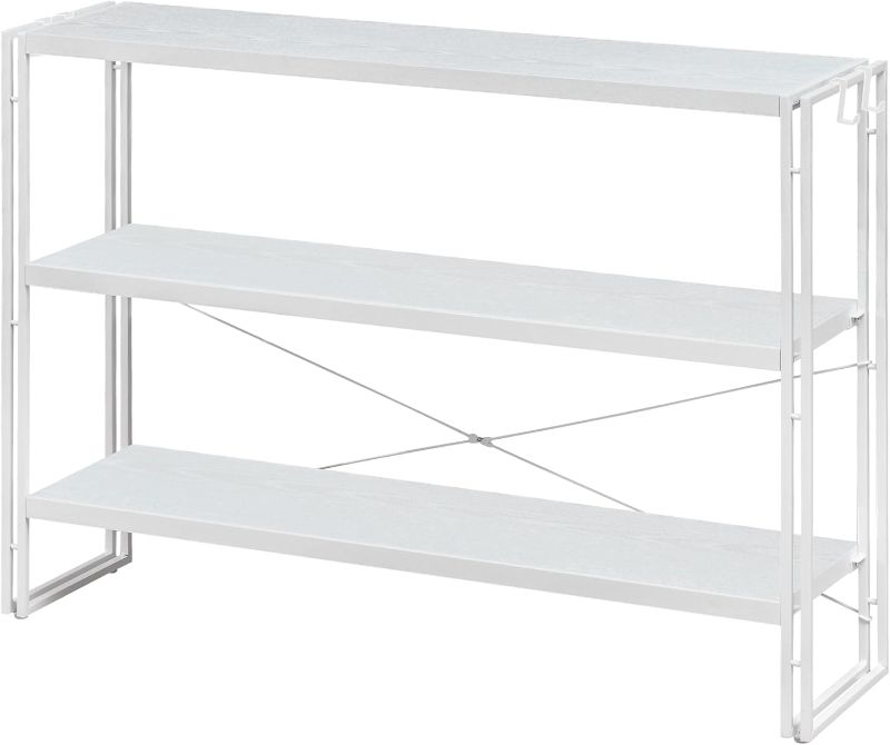 Photo 1 of **see notes** Bookshelf, 3-Tier white 