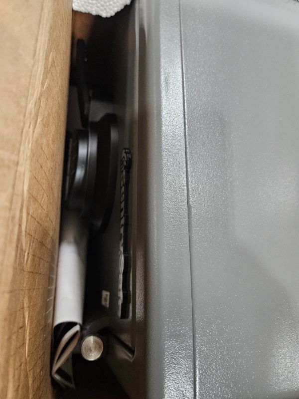 Photo 1 of SentrySafe Waterproof and Fireproof Alloy Steel Digital Safe Box for Home, 1.23 Cubic Feet, 17.8 x 16.3 x 19.3 Inches (exterior), SFW123GDC 1.23 cu.ft. 1-Hr. Fireproof, Keypad Safebox