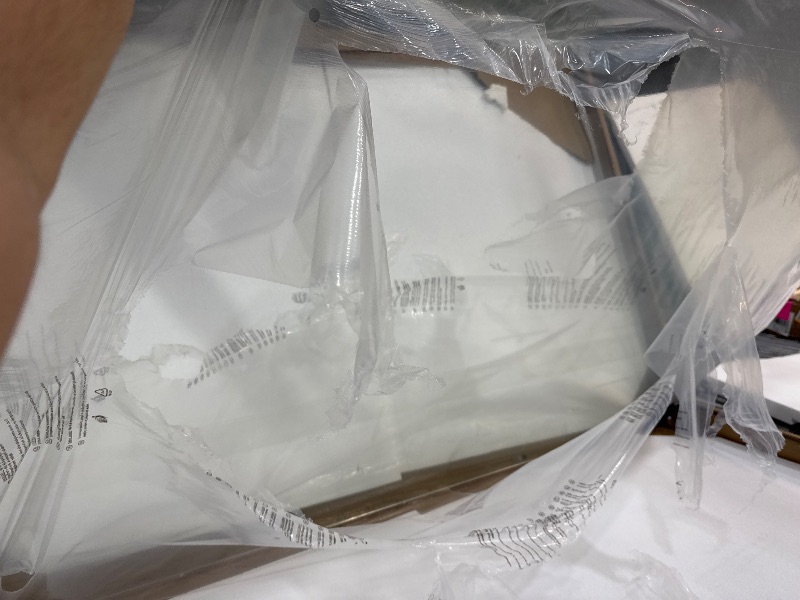 Photo 1 of TETOTE 60 x 40 LED Backlit Bathroom Mirror with Light,3 Color White/Warm/Natural,Anti-Fog Lighted Mirror,Dimmable,Vanity Mirror,Wall Mounted