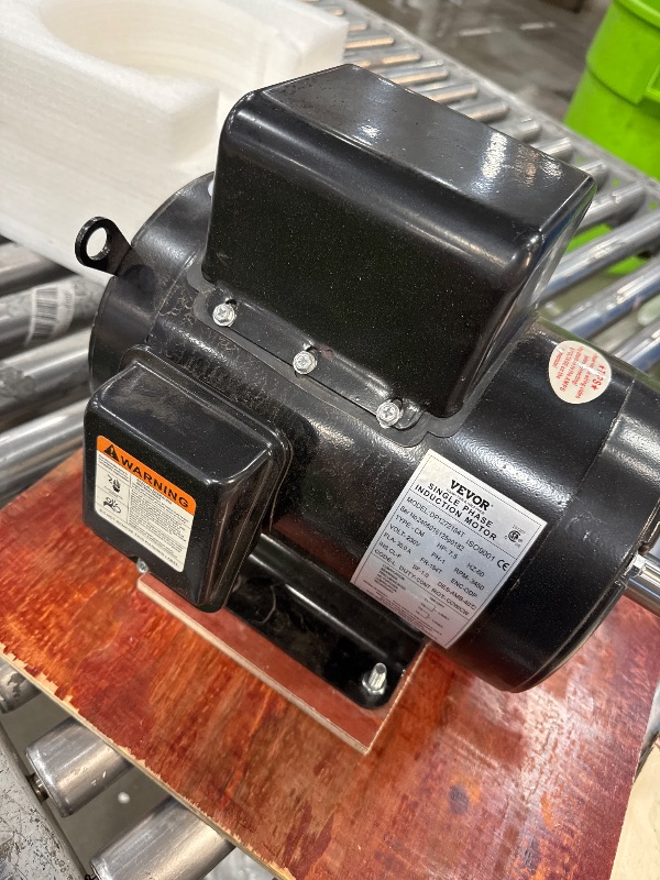 Photo 1 of 7.5 HP Air Compressor Motor, Single Phase Electric Motor ODP 3450RPM 208V-230V 2Pole 1-1/8"Shaft Diameter CW/CCW