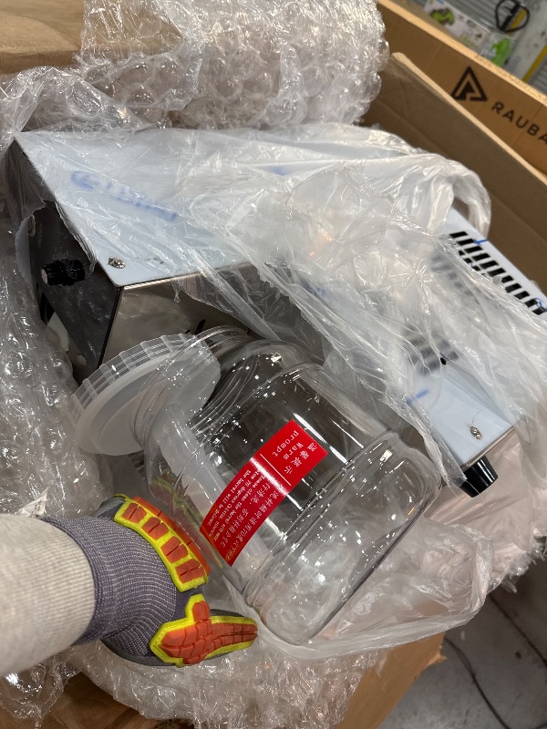 Photo 1 of Yovtekc 80KG/24H Commercial Snowflake Ice Machine, Snowflake Ice Maker, Snowflake Ice Shaver, Stainless Steel Snow Ice Maker Shaver Machine for Snack Bar, Adjustable Speed