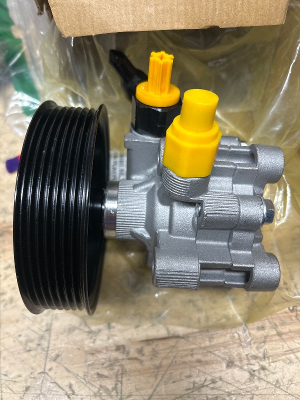 Photo 2 of **APPEARS NEW**
WMPHE Power Steering Pump with Pulley Compatible with Toyota Camry L4 2.4L - 2002 2003 2004 2005 2006 2007 2008 2009, Toyota Solara L4 2.4L - 2002 to 2008, Replacement for 21-5245, 44310-06070