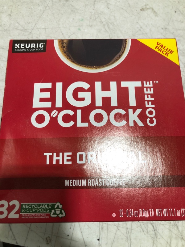 BB 02/26/2025 // Eight O'Clock The Original, KCup Coffee Pods, 32