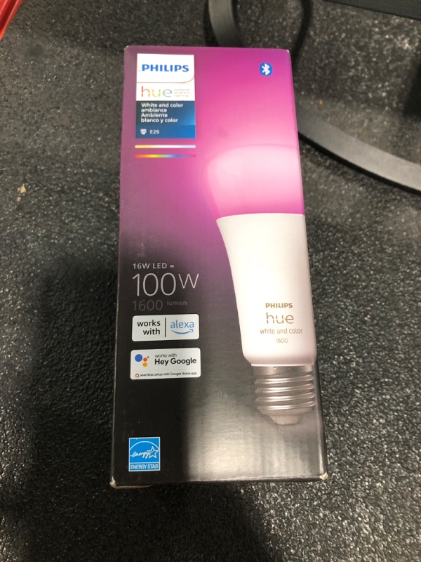 Photo 2 of Hue A21 Bluetooth 100W Smart LED Bulb