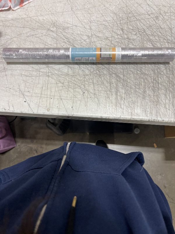 Photo 1 of Window Privacy Film, Decorative Glass Removable Sticker, 3D Sun UV Blocking Window Vinyl, Stained Glass Window Decals, Static Cling Window Stickers Non-Adhesive, No-Glue,17.5 x 118.2 inches