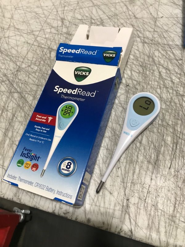 Photo 2 of Vicks SpeedRead Digital Thermometer - White