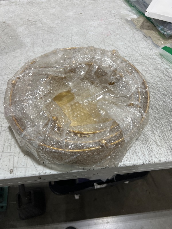 Photo 1 of Hedume 3 Pack Cake Stand, Round Metal Cake Stands, 8" 10" 12" Dessert Display Cupcake Stands, Wedding Brithday Party Celebration Dessert Cake Display Plates-Gold