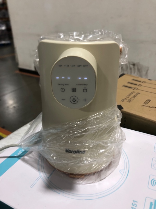 Photo 1 of Veroline Instant Water Warmer, 2L Baby Formula Dispenser, 5 Temperature Control & 7x24H Keep Warm, Baby Bottle Warmer with Night Light, Hot Water Dispenser for All Bottles, Detachable Glass Tank