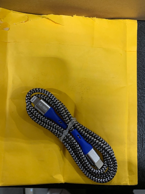 Photo 1 of ?Apple MFi Certified? 3Ft i-Phone Lightning Cable for i-Phone 14/13/12/12 Pro Max/Mini/11/Xs Max/XR/X/8/8 Plus/7/6 i-Phone Charger Fast Charging i-Phone Charger USB-C to Lightning Cord