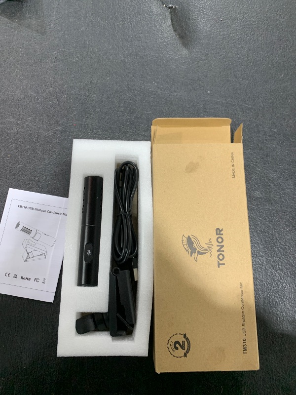 Photo 1 of TONOR USB Conference Microphone for Laptop, Adjustable Computer PC Mic with Mute Button & LED Indicator for Video Call Meeting, Microfono for Desktop Zoom Skype YouTube, Plug-Play for MacOS Windows