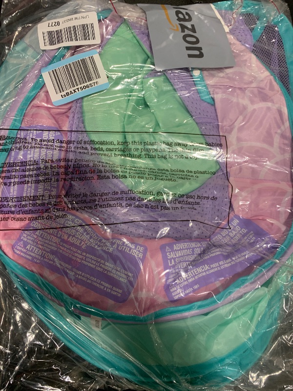 Photo 1 of Swimways Baby Spring Float, Baby Pool Float with Canopy & UPF Protection, Swimming Pool Accessories for Kids 9-24 Months, Mermaid