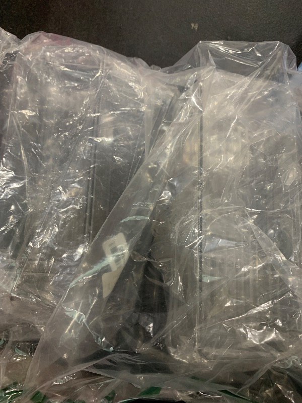 Photo 1 of Hudgan 7 Pack Clear Plastic Drawer Organizers Set, Stackable Deep Drawer Organizer for Makeup Vanity and Desk, 2 Sizes Tall Bathroom Drawer Organizer