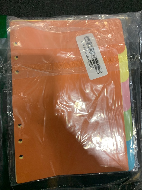 Photo 1 of FYY Leather A5 Binder 6 Ring Binder Notebook - Refillable Notebook A5 Planner Binder with Binder Pockets, A5 Dividers, A5 Refill Paper, PU Leather Travel Binder Journal Cover Binder Black Notebook