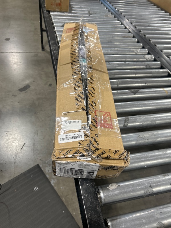 Photo 1 of EMART Backdrop Stand, 8.5ft Height 10ft Width Adjustable Background Support Kit with Flat Steel Base for Photography, Photo Pipe and Drape Stand for Parties Birthday Video Studio - Black