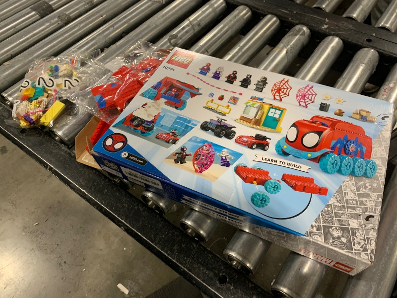 Photo 1 of LEGO Marvel Team Spidey's Mobile Headquarters 10791 Building Set - Featuring Miles Morales and Black Panther Minifigures, Spidey and His Amazing Friends Series, for Boys, Girls, and Kids Ages 4+