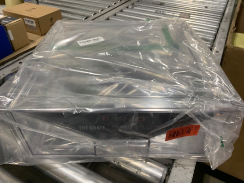 Photo 1 of BINO | Stackable Storage Drawers, X-Large - Clear | THE CRATE COLLECTION | Storage Bins With Drawers Bathroom Organizers and Storage Organization and Storage Under Sink Organizer Vanity Cabinet Home