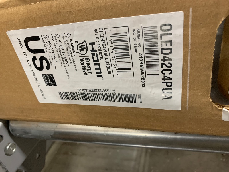Photo 1 of LG 42-Inch Class OLED evo C4 Series Smart TV 4K Processor Flat Screen with Magic Remote AI-Powered with Alexa Built-in (OLED42C4PUA, 2024)