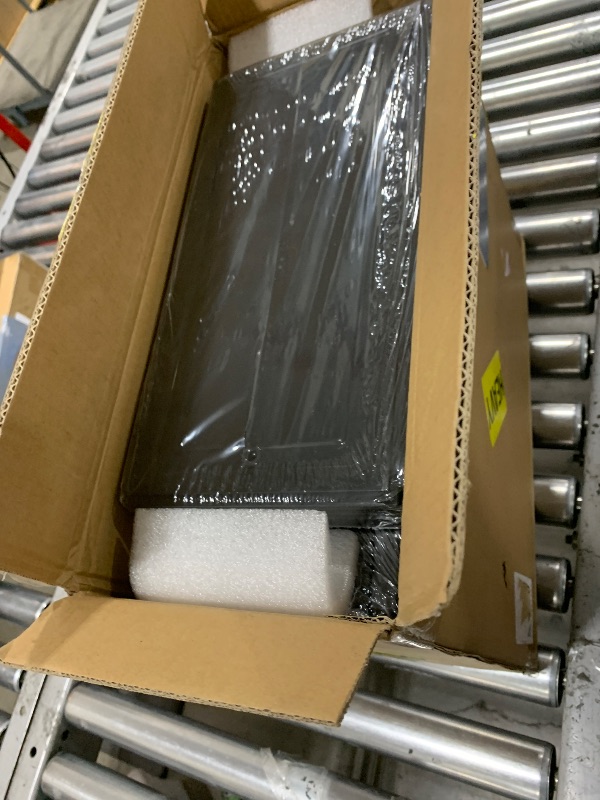 Photo 1 of Amllas 12 Pack Shoe Boxes Stackable,Upgraded Sturdy Shoe Storage Boxes with Clear Magnetic Door,Multifunctional Sneaker Storage, Shoe Box Organizer Fit up to US Size 12 Gray(13.8”x 9.84”x 7.1”)