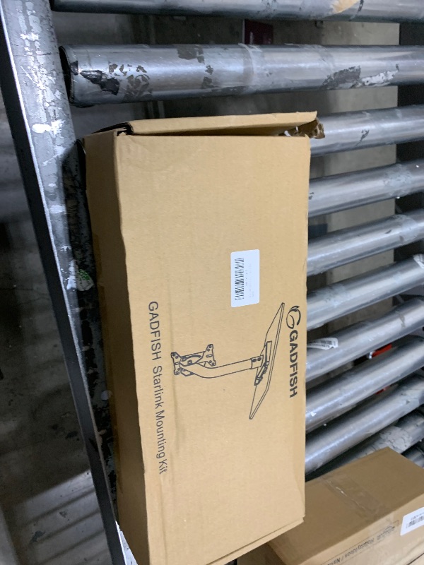 Photo 2 of GADFISH Gen 3 Starlink Mount, Compatible with Gen3 Starlink, Adjustable Starlink Gen 3 Mount, Starlink Pole Mount+Starlink Gen 3 Pipe Adapter, Starlink Mounting Kit for Starlink Internet Kit Satellite