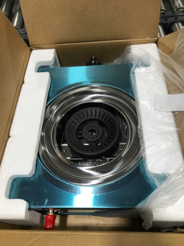 Photo 1 of Horynar Propane Stove Single Burner Propane Stove 1 Burner 12000 BTU Dual Fuel Stove Auto Ignition Propane Burner with CSA Propane Converter / QCC1 LPG Hose Propane Gas Stove for Emergency