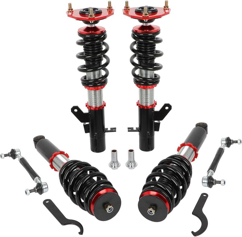 Photo 1 of Coilover Damper Adjustable Struts Shocks Coilovers ECCPP Fit for Mini for Cooper Countryman 2011-2016 Suspension Struts Coil Spring Shocks
