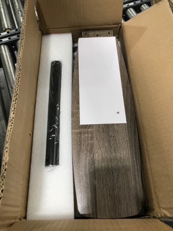 Photo 1 of Kayleik Black Ceiling Fan with Light, 42 Inch Low Profile Ceiling Fan with Remote Control, Double-Sided Blade, Reversible DC Motor, Indoor/Outdoor Modern Ceiling Fan for Living Room Kitchen Bedroom