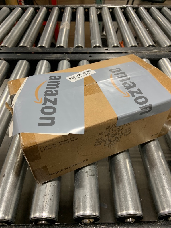 Photo 1 of Skyflame 2-Stage Auto Changeover Propane Gas Rv Regulator Kit with 2PCS Gauges and 12-Inch Braided Connection Hoses for Dual Propane Tank RV Trailers Camper