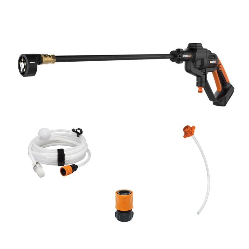 Photo 1 of WORX Hydroshot 20V Power Share 320 PSI Portable Power Cleaner -WG620 (Battery & Charger Included)
